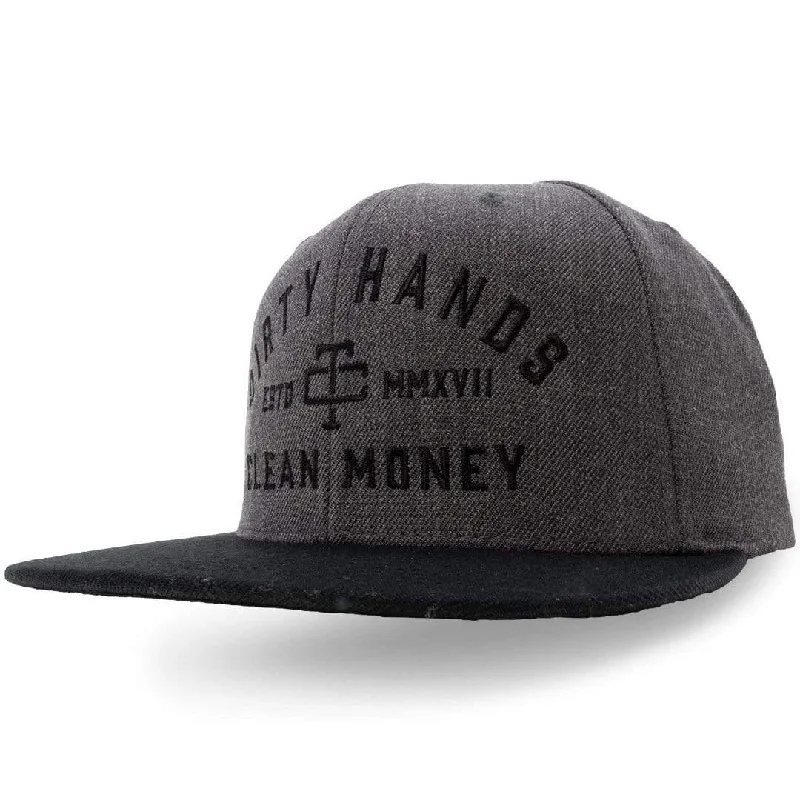 DHCM Snapback: Charcoal / Black