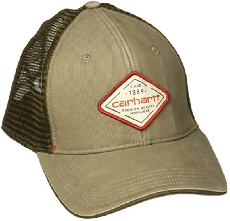 Meshback Graphic Cap - Light Brown