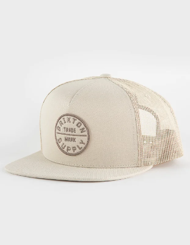 Oath MP Trucker Hat- Oat Milk