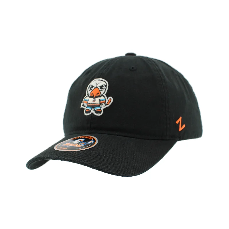 San Diego Gulls Tokyodatchi Black Adjustable Hat