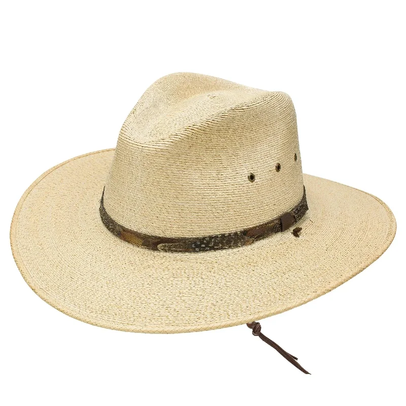 Stetson Cumberland – Mexican Palm Straw Outback Fedora Hat